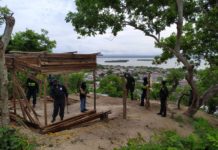 Recuperan área invadida en el cerro de La Popa invasiones en cerro de la popa de cartagena