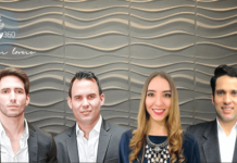 Nauty 360, la aplicación que está cambiando el turismo náutico en Cartagena Alberto Farah, Carlos Moniz, María Alejandra Cardona, directora y Mauricio García