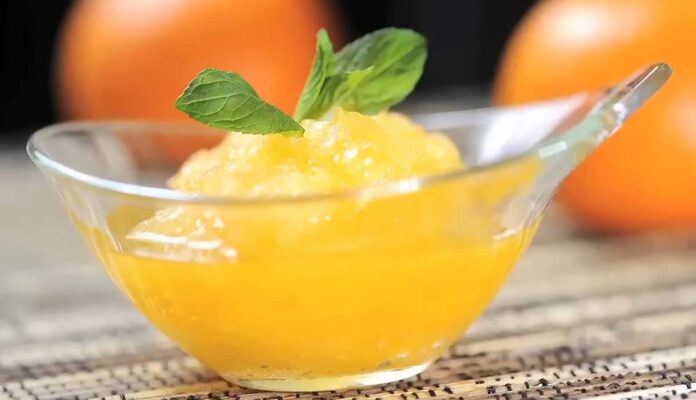 Receta Sorbete de Mandarina