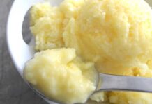 Sorbete de Piña Receta de Sorbete de Piña