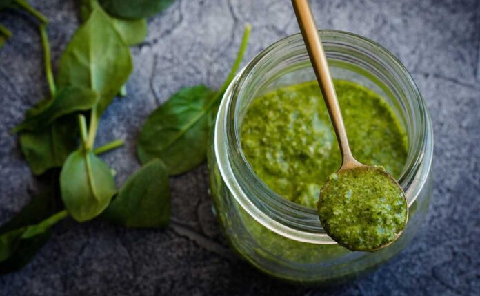 Salsa Pesto Receta