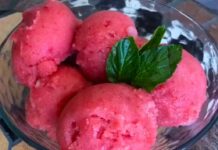 Sorbete de Fresa Sorbete de Fresa