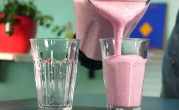 Jugo de guanábana con mora, banano en leche Receta de jugo de guanábana con mora y leche