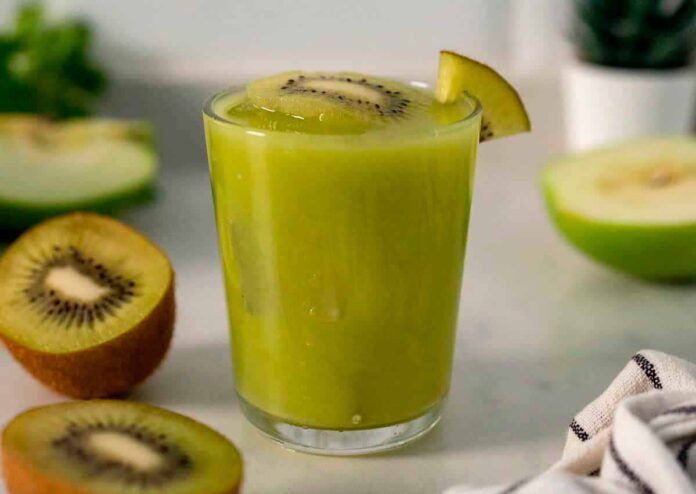 Jugo de Kiwi con Manzana Verde Receta