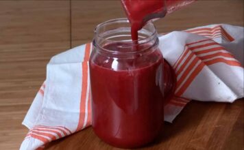 Jugo de remolacha con melón Jugo de Remolacha con Melón