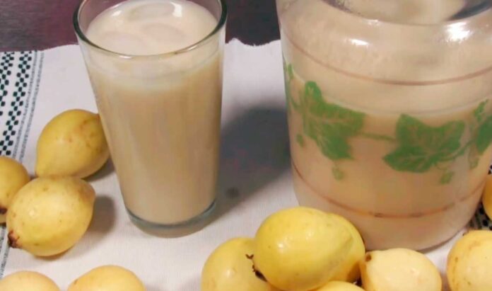 Jugo de Guayaba en leche