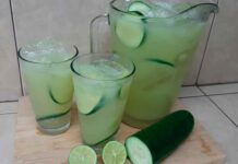 Limonada de Pepino Limonada de Pepino receta