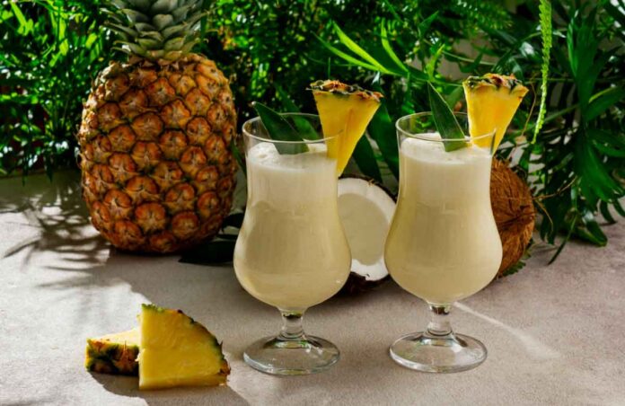 Piña colada receta