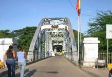 Colombia y Venezuela habilitaron Puente Internacional La Unión para el paso de personas, vehículos particulares y carga