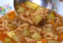 Sopa de Coditos Sopa de Coditos.